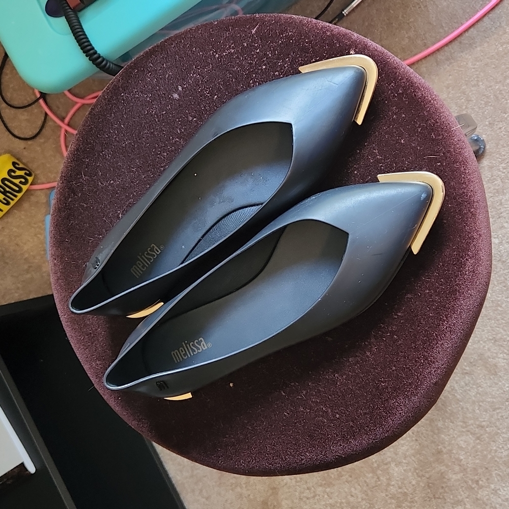 Melissa leather shoes